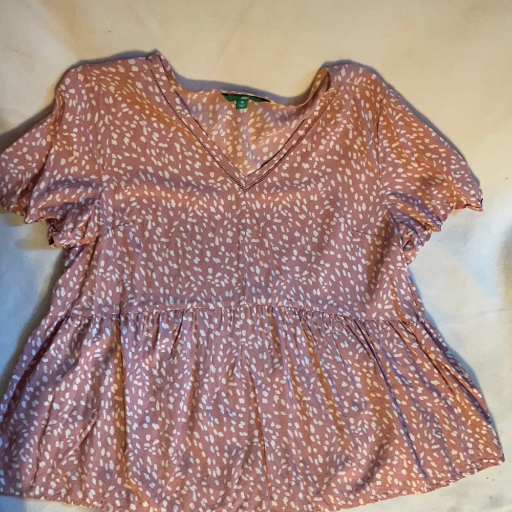 DIP smocked shirt